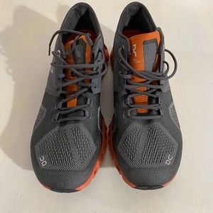 ON Men’s Cloud X, Rust-Rock color, Size 10.5